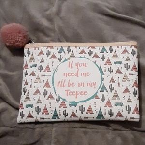If you need me I'll be in my teepee bag